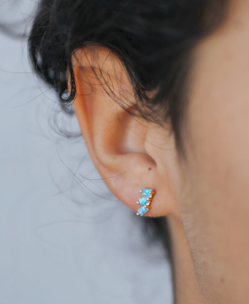 Offset Trio Earrings