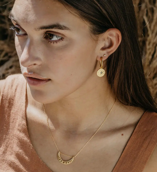 Phases of the Moon Necklace