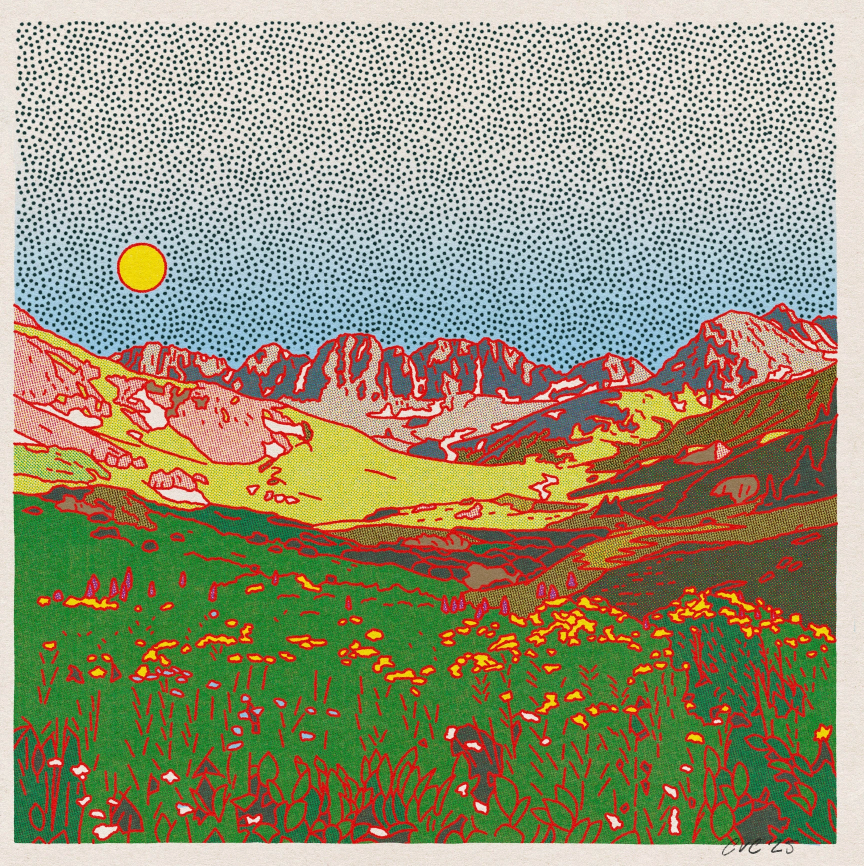 The American Basin Print