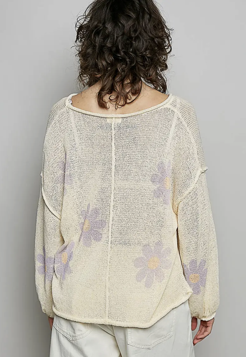 Flower Power Sweater