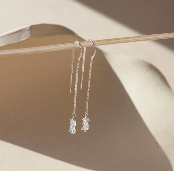 Herkimer Diamond Threaders