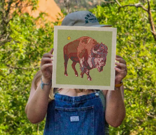 Bison Print