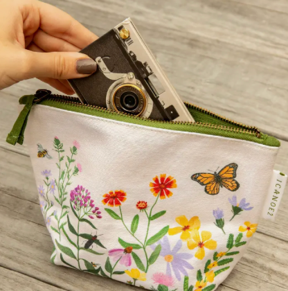 Wildflowers Canvas Pouch