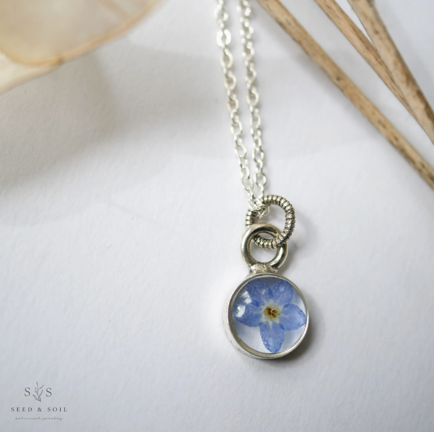 Forget Me Not Pendant
