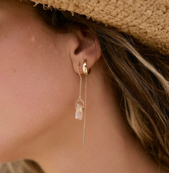 Luna Threader Earrings