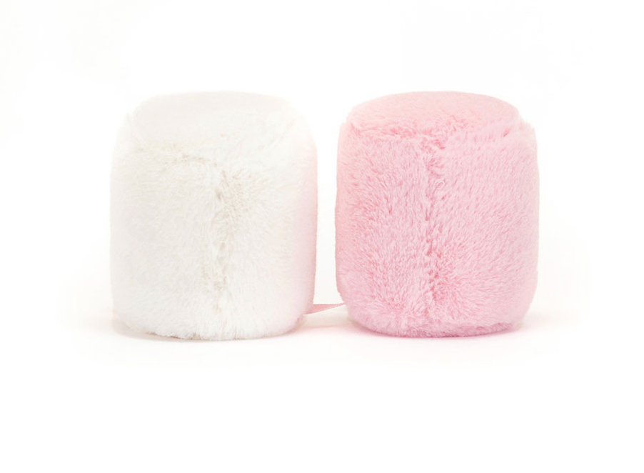 Pink & White Marshmallows Plush