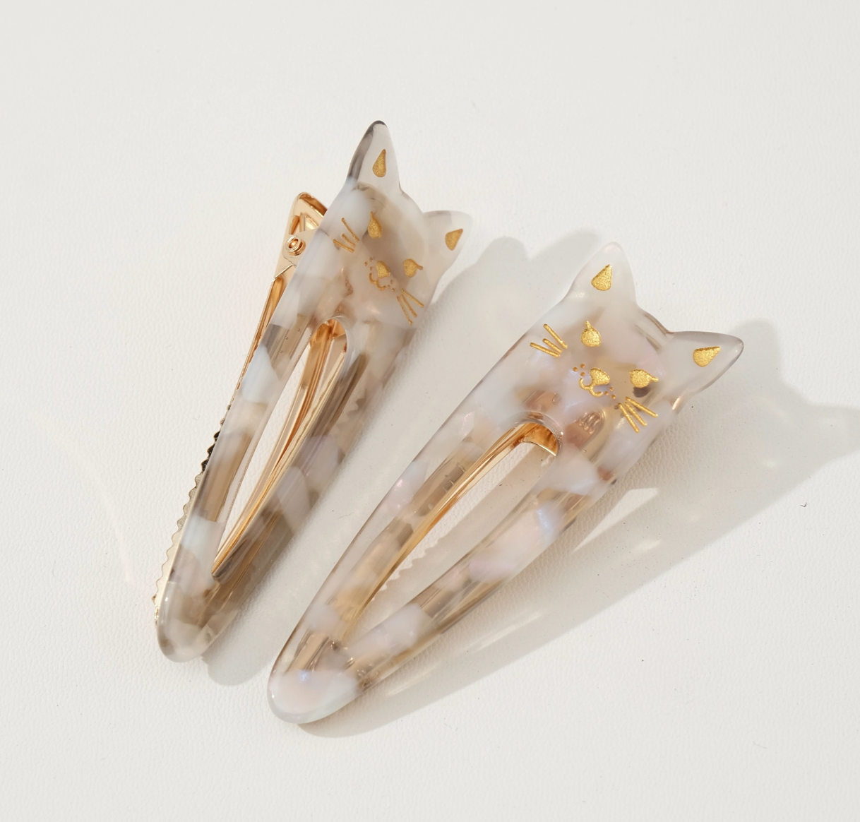 Classic Cat Face Hair Clips
