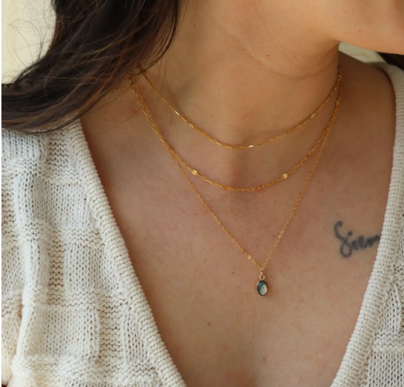 Abalone Pendant Necklace