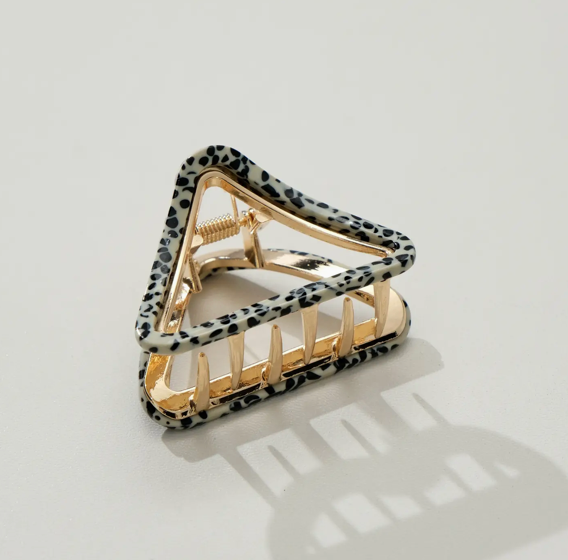 Amelie Triangle Metal Claw Clips