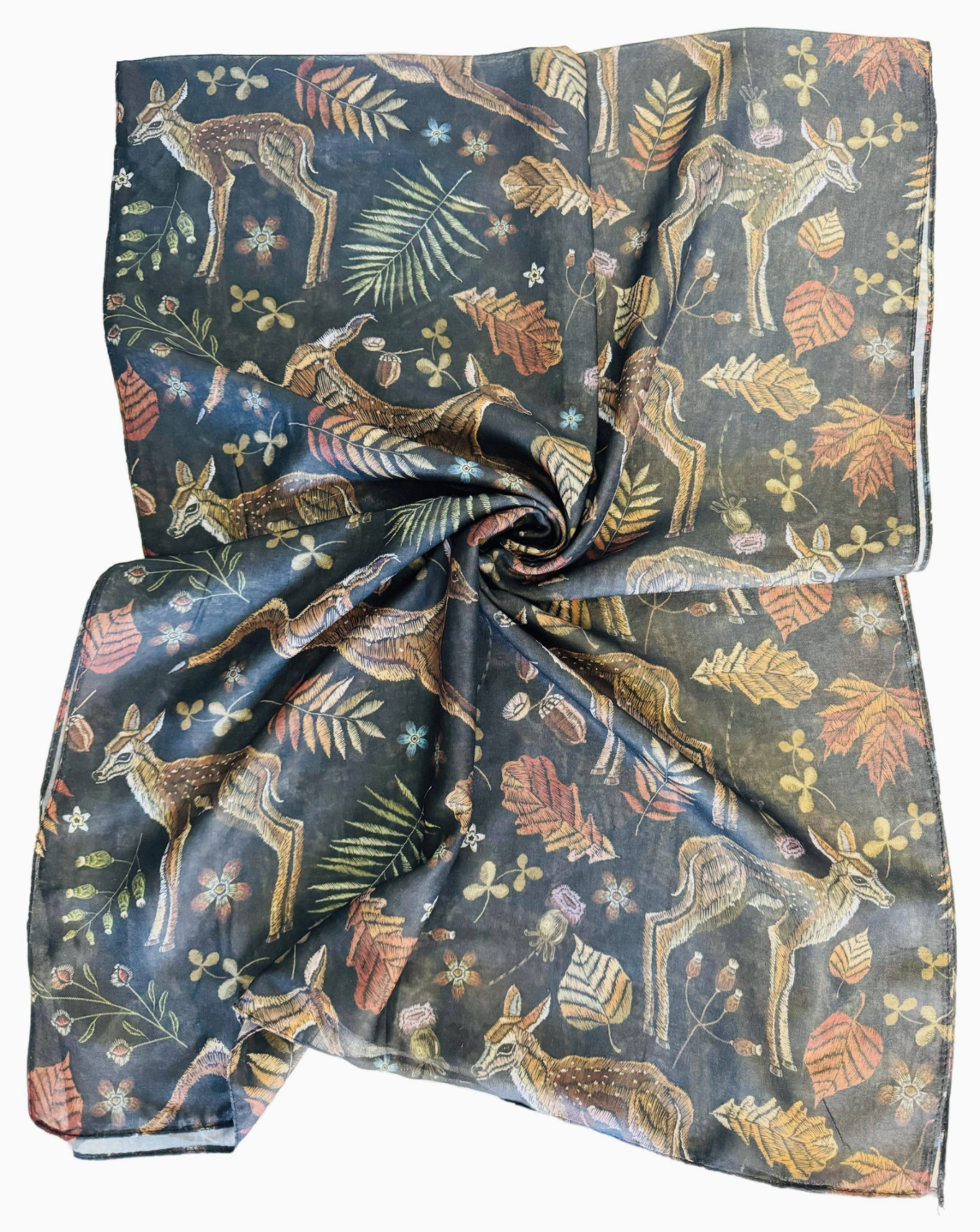 Garden Deer Scarf