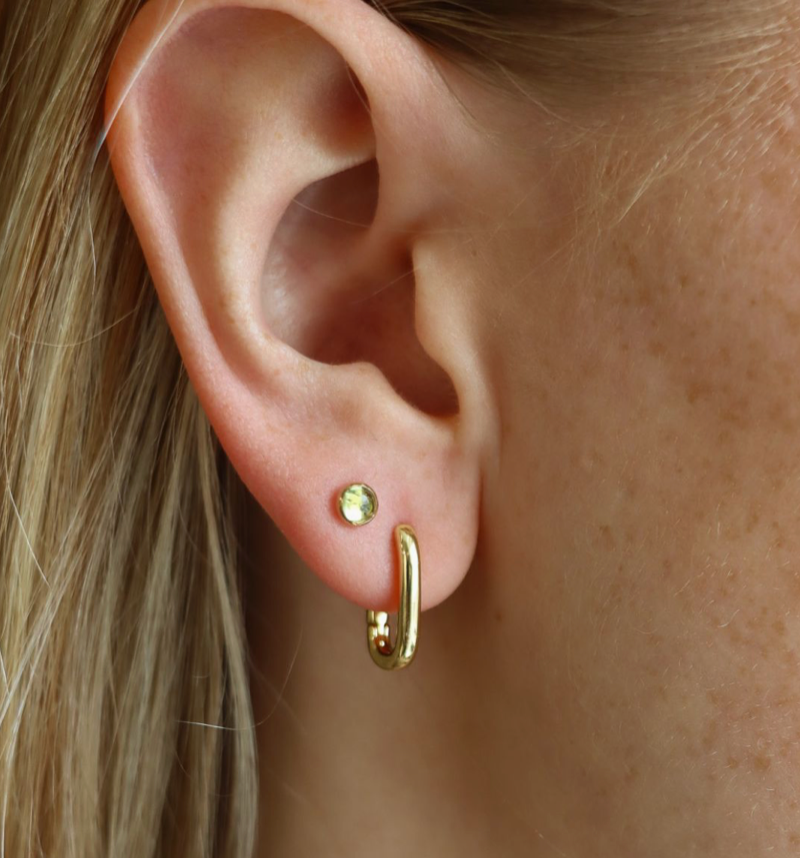 Peridot Studs