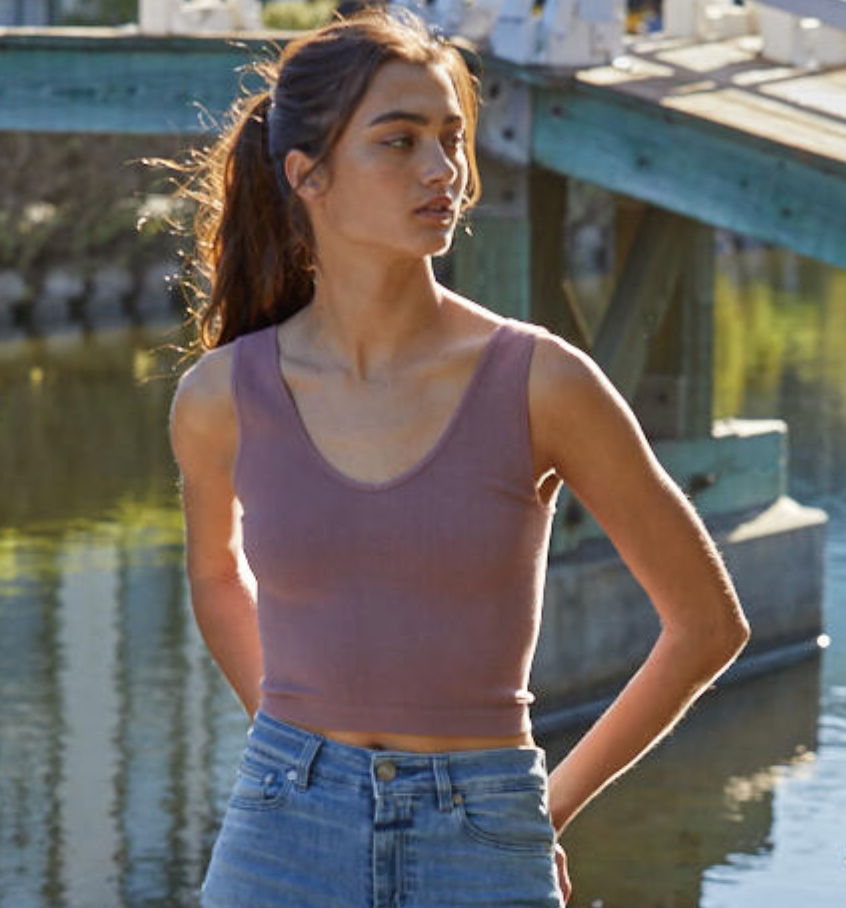 Scooped Ribbed Tank