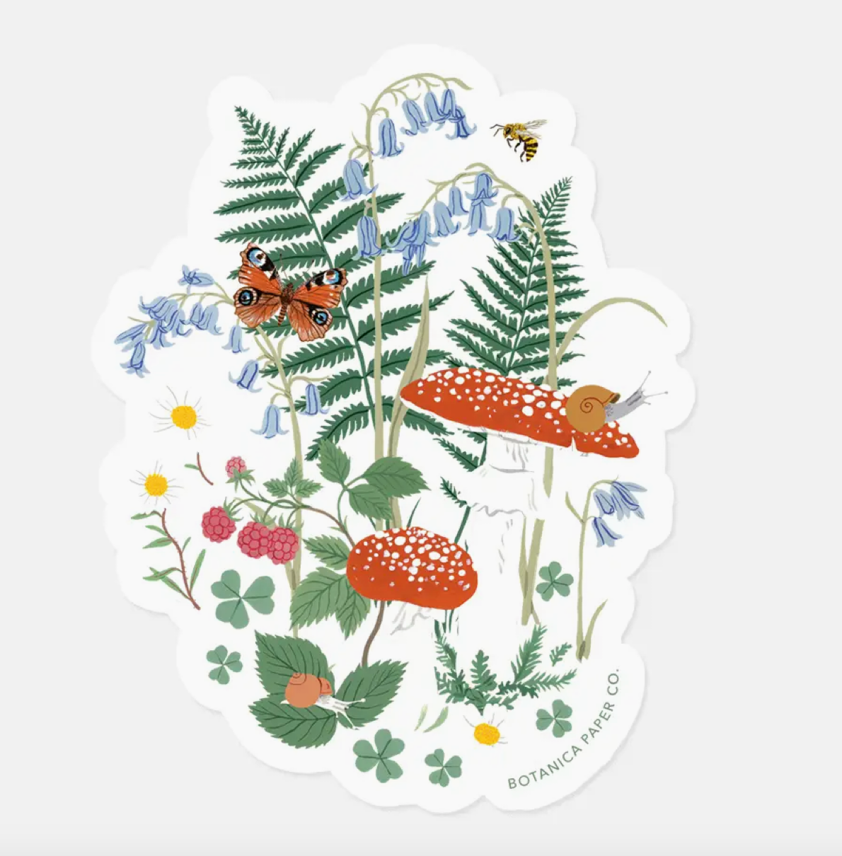 Woodland Clear Sticker