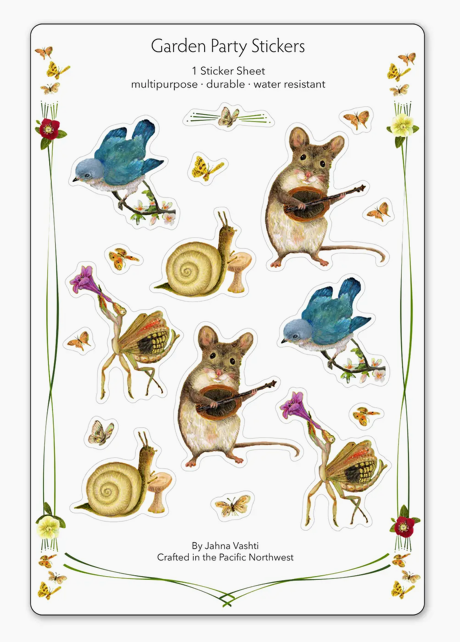 Garden Party Sticker Sheet