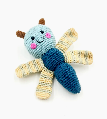 Friendly Nature Crochet Rattles