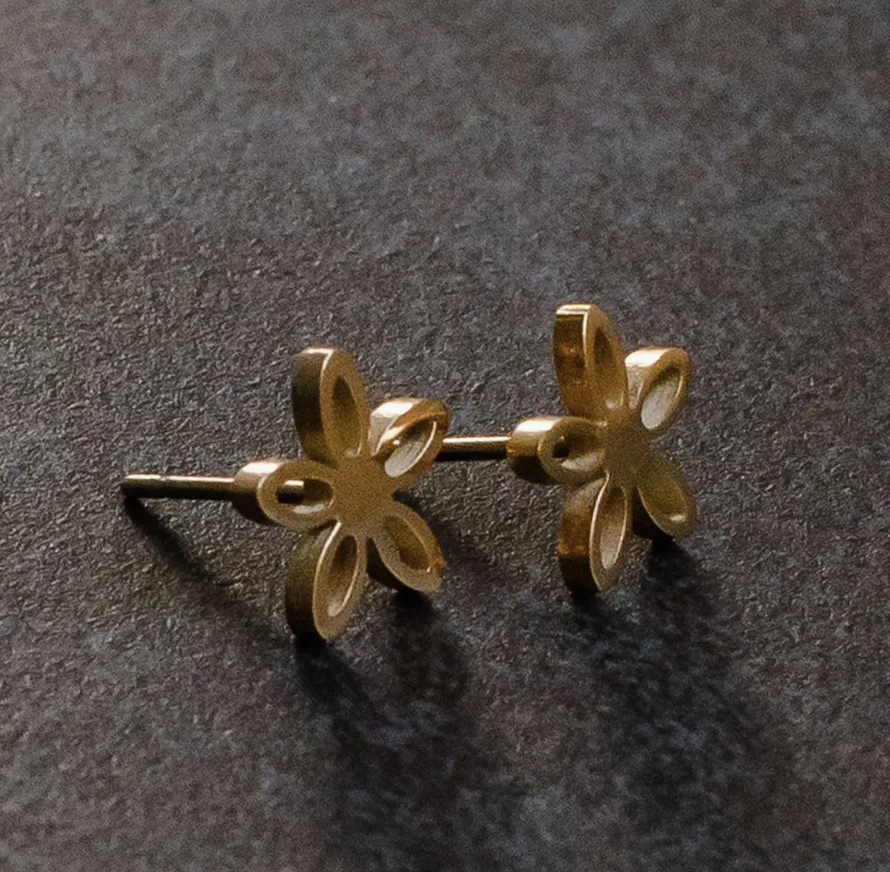 Star Flower Studs