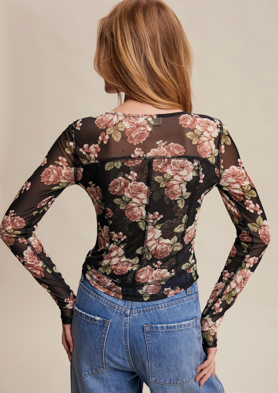 Vintage Floral Top
