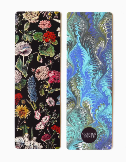 Marbled Vintage Bookmarks