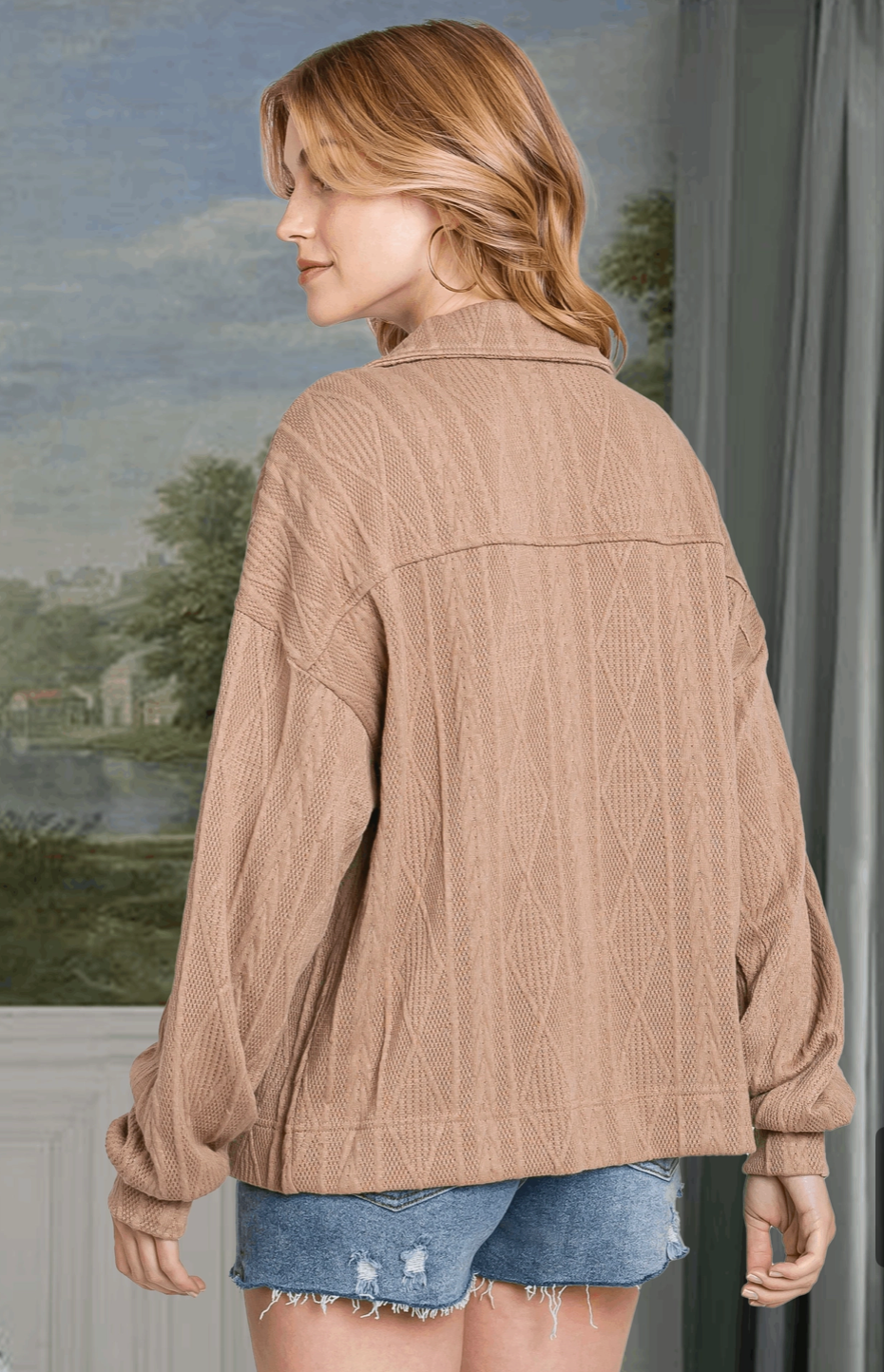 Cable Knit Jacket
