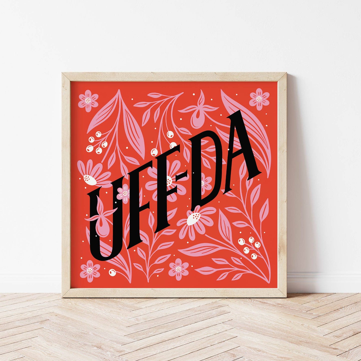 Uff-Da Folk Print