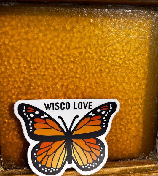 Wisconsin Butterfly Stickers