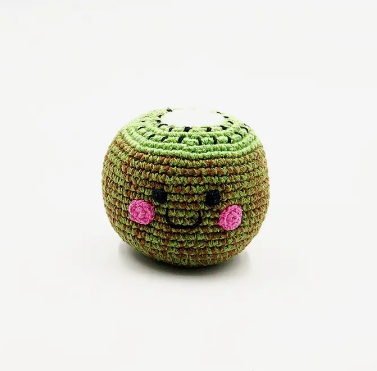 Happy Fruit Crochet Rattle