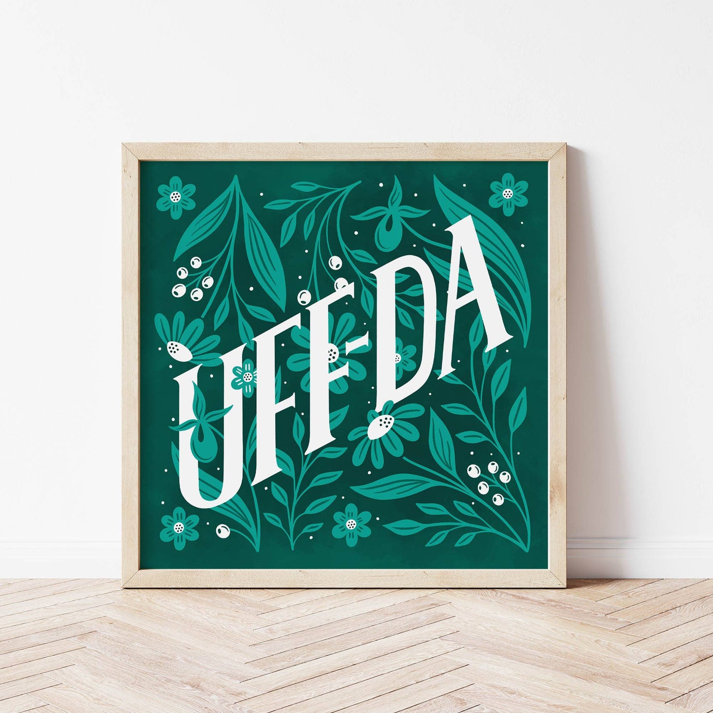 Uff-Da Folk Print