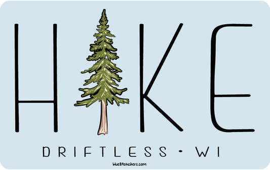 Hike Driftless Sticker