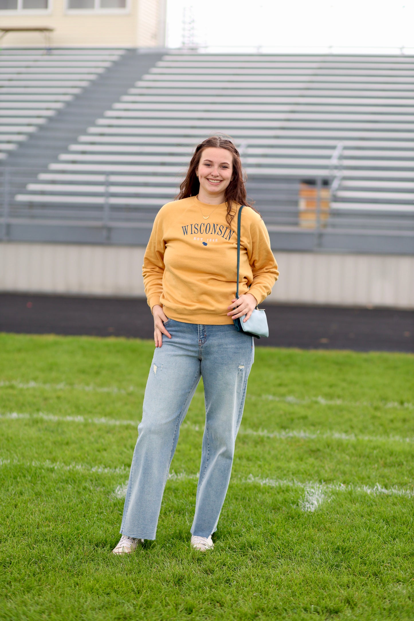 Wisconsin Golden Crewneck