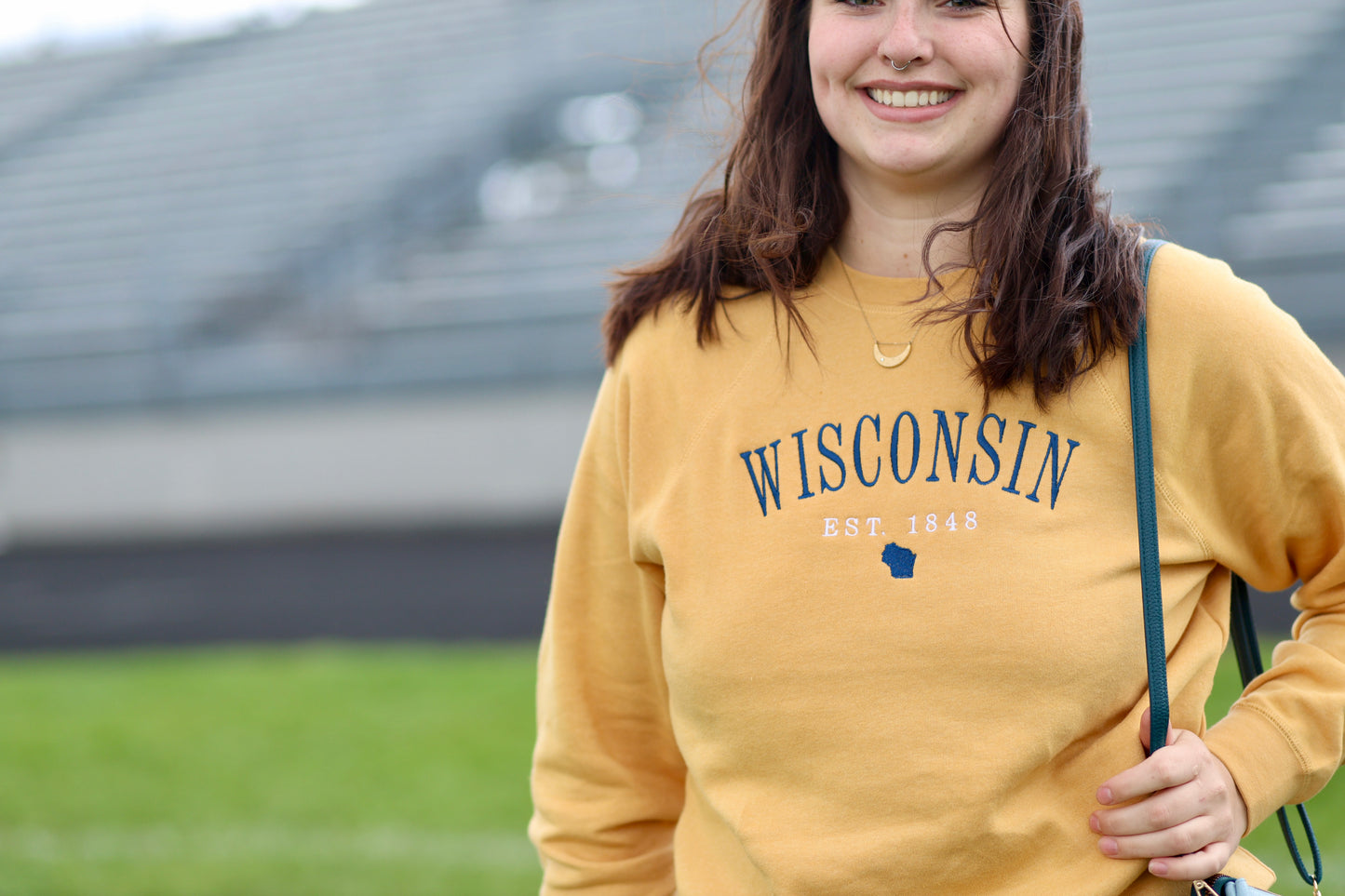 Wisconsin Golden Crewneck