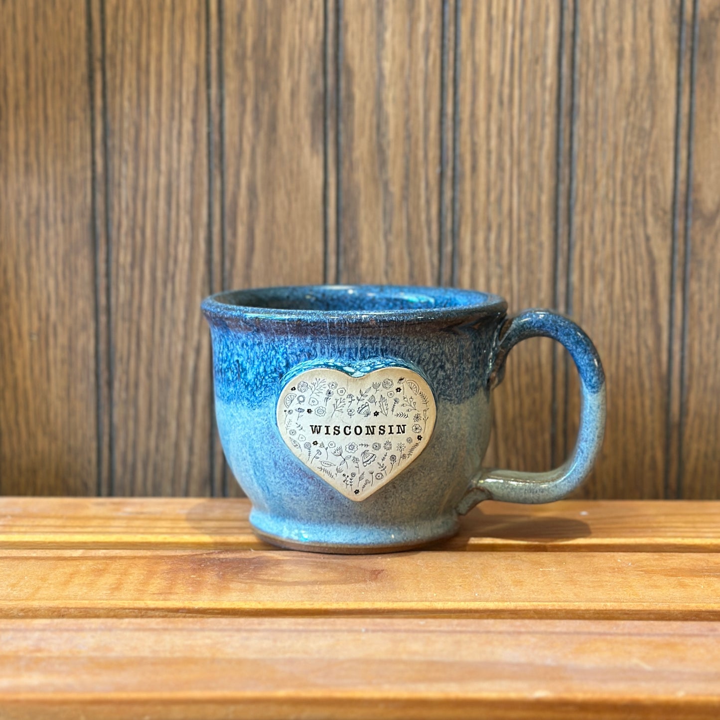 Wisconsin Heart Mug