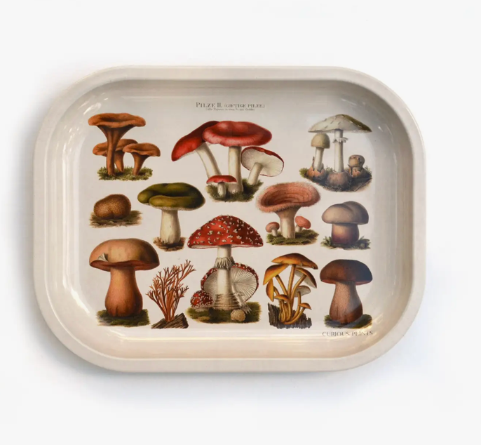Mushroom Vintage Tray