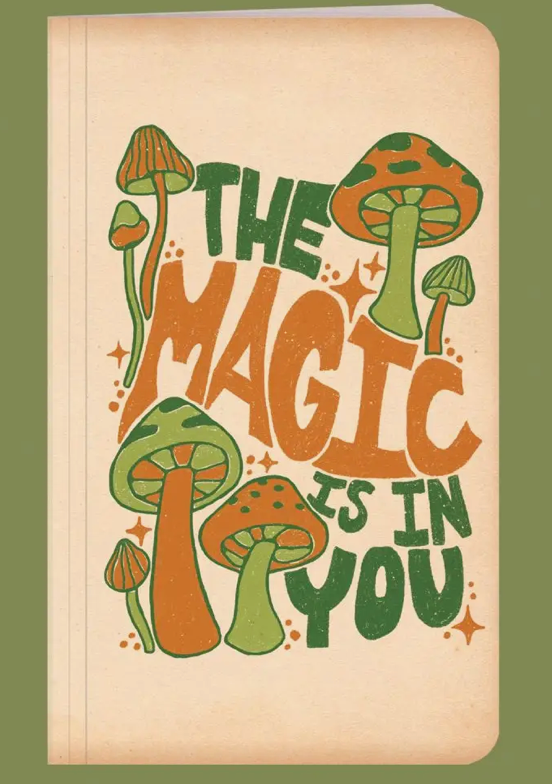 Magic Mushroom Notebook