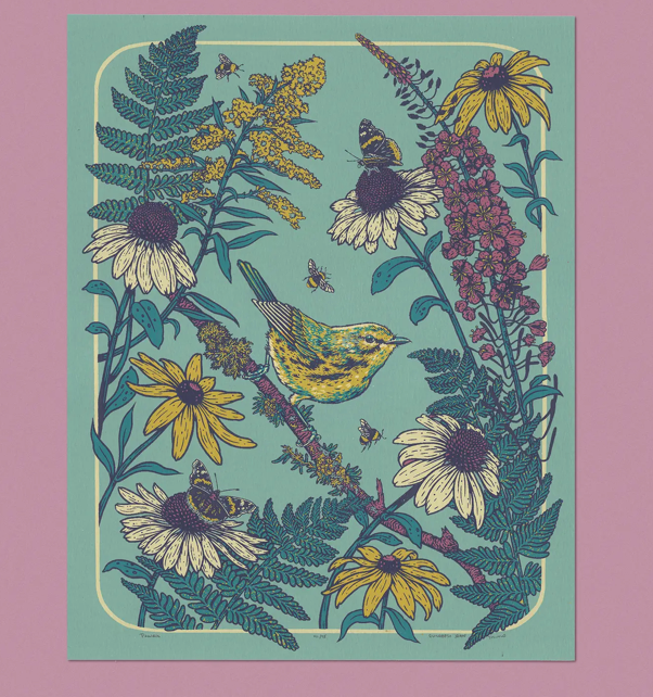 Prairie Warbler Print