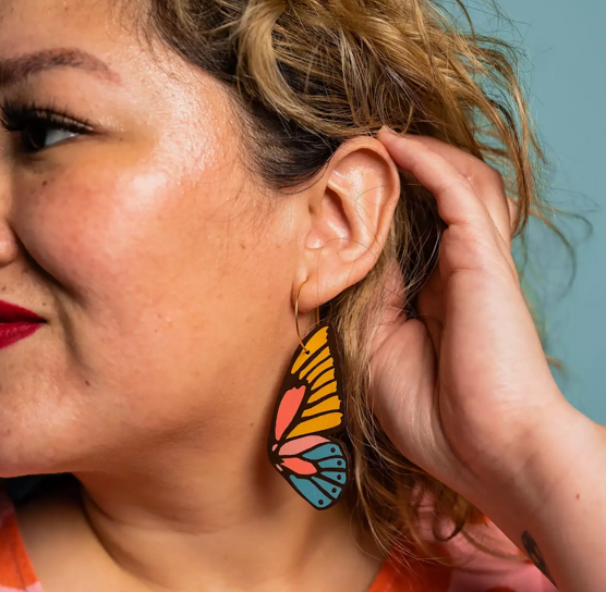 Butterfly Wing Earrings