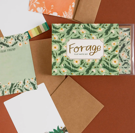 Forage Flat Note Cards