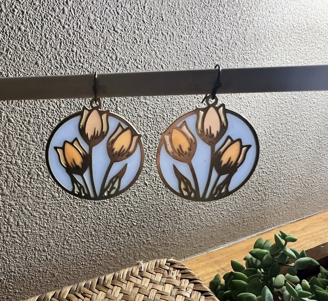 Tulips Earrings