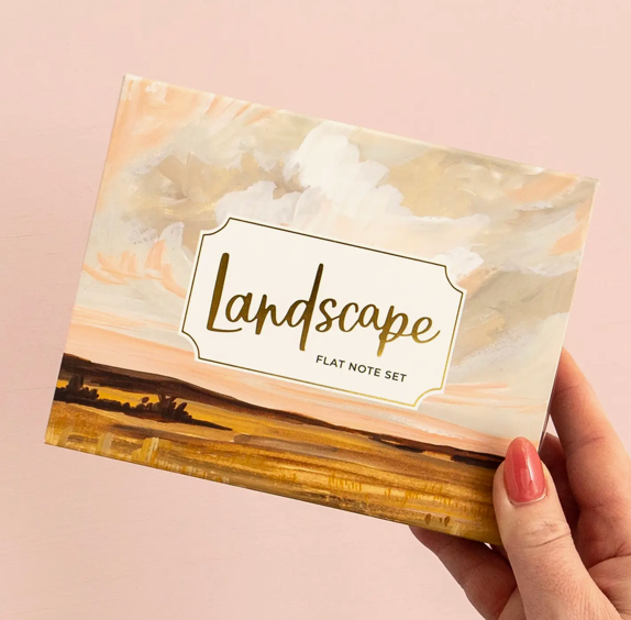 Landscape Flat Note Set