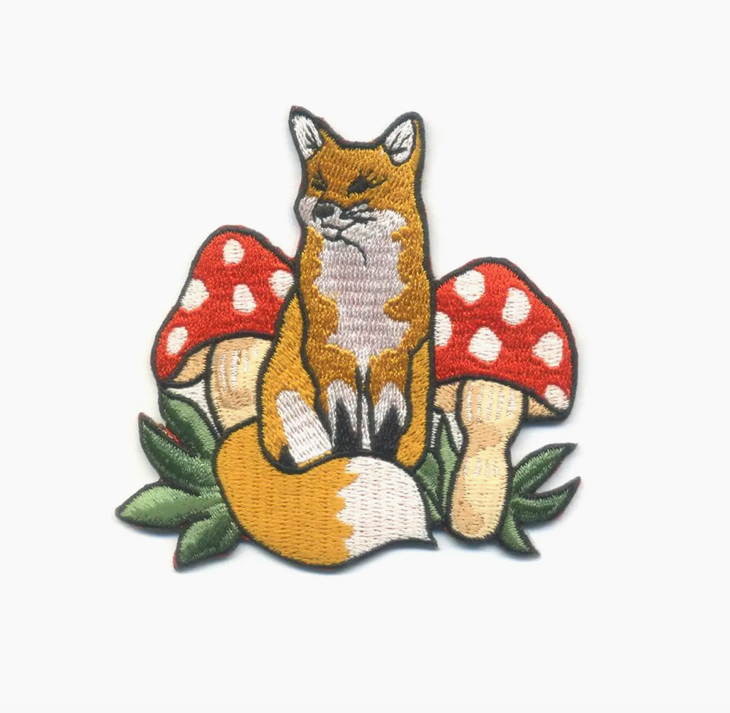 Fox & Mushrooms Patch