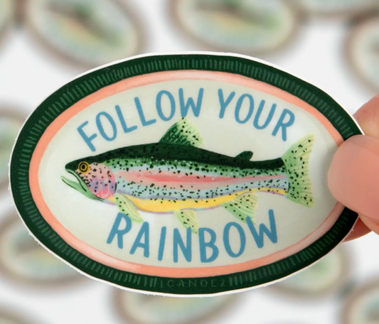 Follow Your Rainbow Sticker