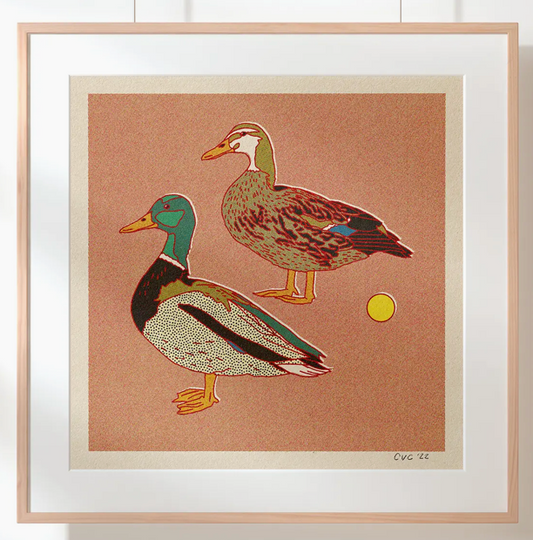 Mallard Ducks Art Print