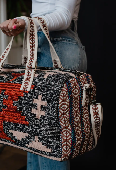 Aztec Woven Duffles