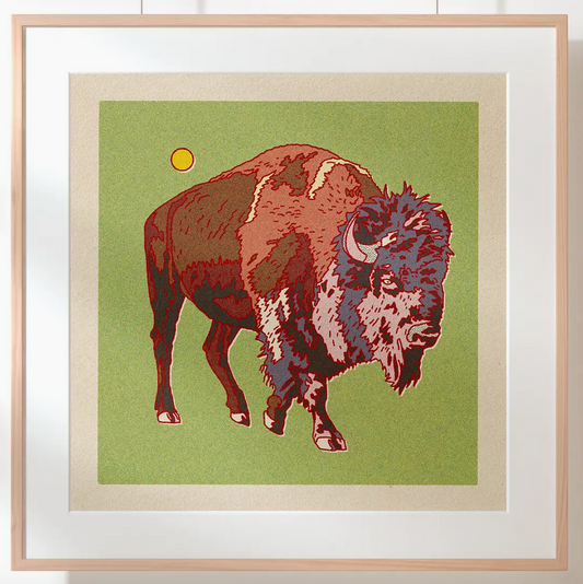 Bison Print