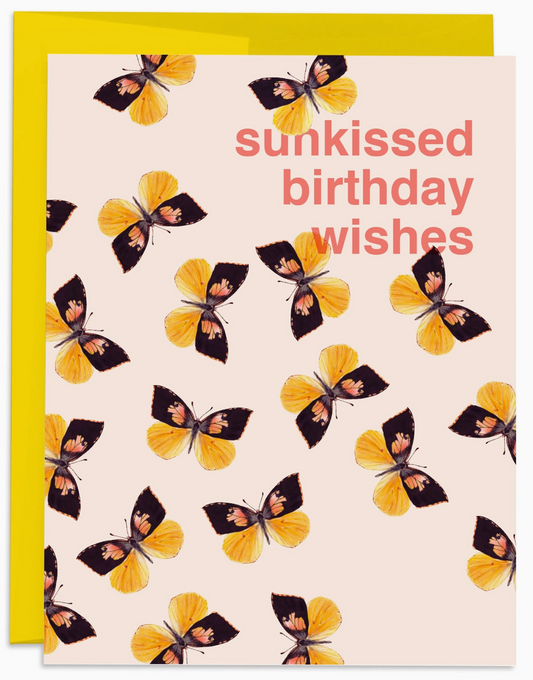 Sunkissed Birthday Card