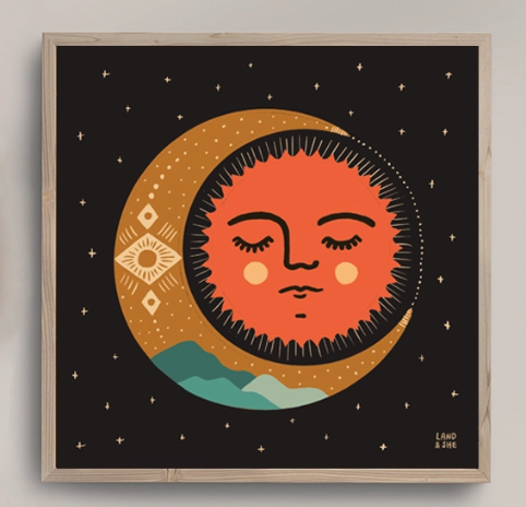 Moon Sun Harmony Print