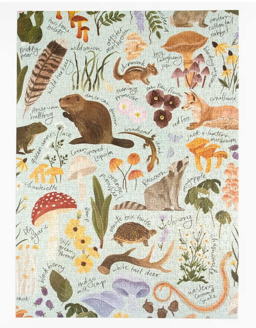 Flora & Fauna Puzzle