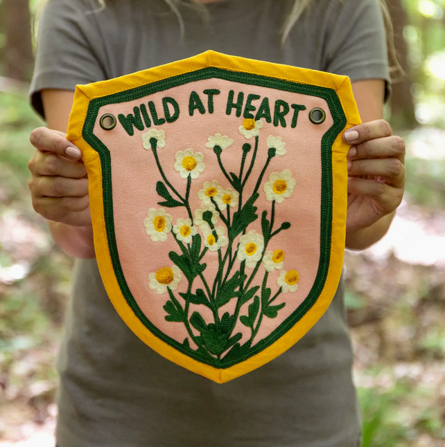 Wild At Heart Canvas Banner