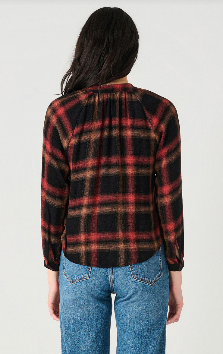 Fall Plaid Top