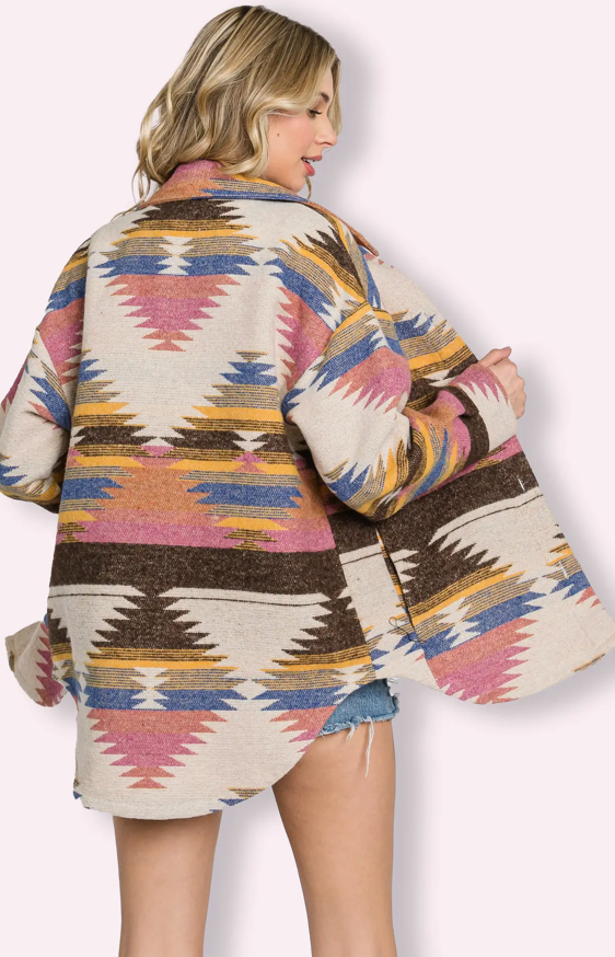 Bright Aztec Jacket