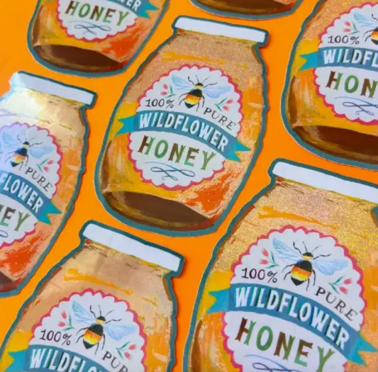 Honey Jar Gitter Sticker